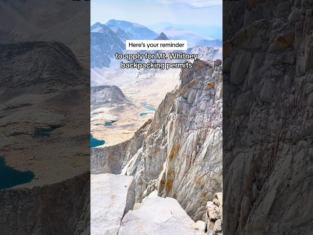 Mt. Whitney Application Process 2024 (see caption)