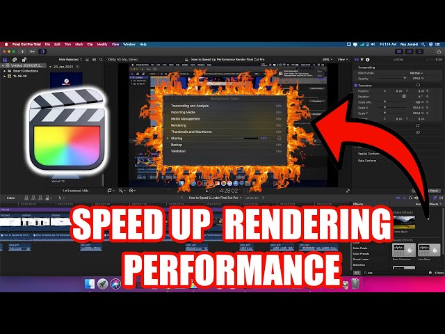 4 Tips for Faster Rendering on Final Cut Pro | Speed Up Mac Performance