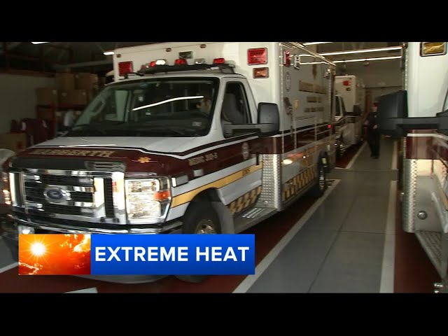 Ambulance company sees 500% increase in heat-related calls as extreme temps hit region