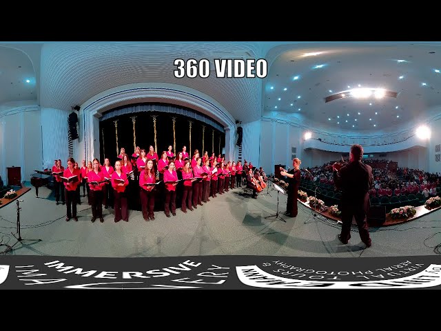 See the Hamburg Girls Choir (Mädchenchor Hamburg) at the State Conservatory of Uzbekistan - 360 Vid