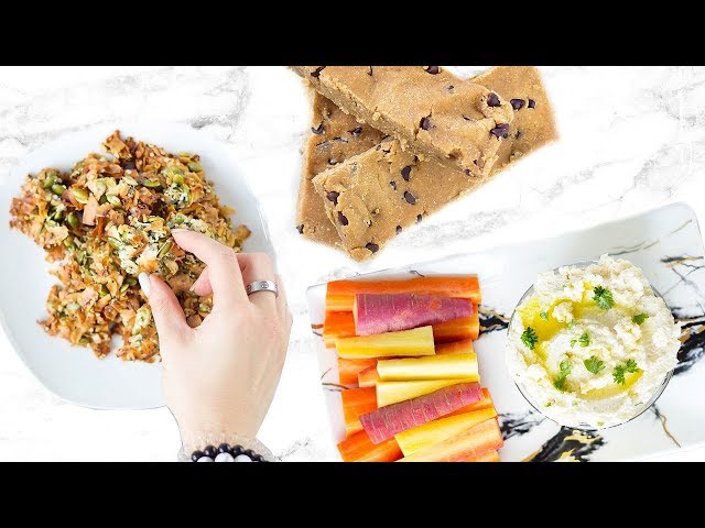 5 HEALTHY SNACK IDEAS! EASY AND QUICK PALEO RECIPES!