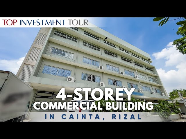 Conveniently located well-maintained Commercial Building for Sale in Cainta Rizal • Top Investments