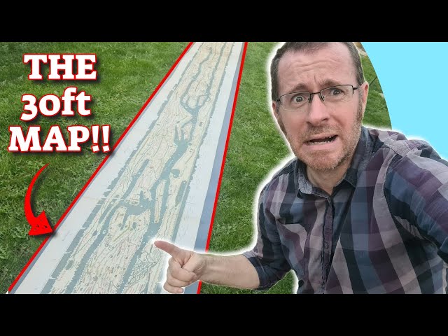 I Spent £300 on a MASSIVE Roman Map, so I could draw Britain!