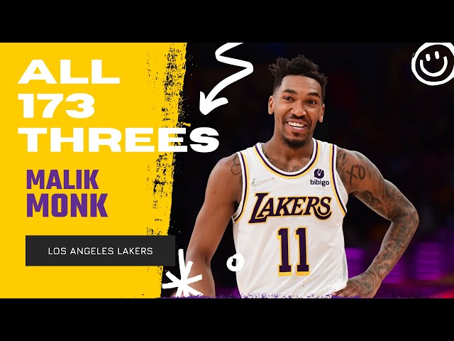 Malik Monk ALL 173 Three-Pointers From 2021-22 NBA Regular Season | King of NBA