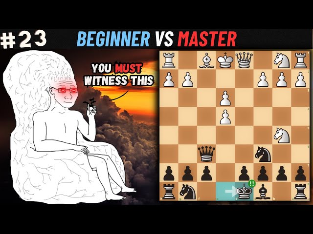 The Scotch opening has so many tactics and traps 😱 || Chess beginner vs Master