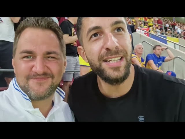 Belgien - Rumänien 2:0, Gr.E R2, Wiener Stadion Vlog bei der EM 24 in Deutschland mit Sascha & Amir