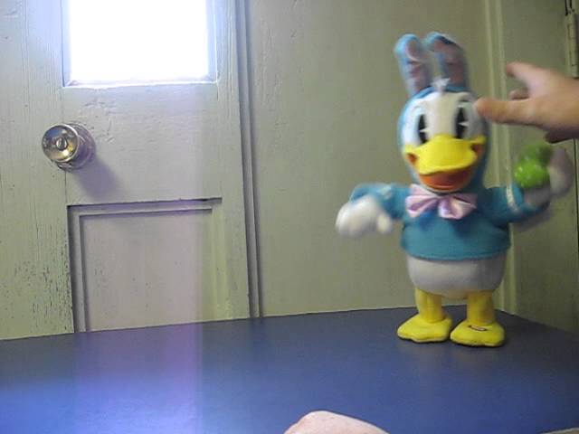 Sale Item Demo - Hallmark Easter Bunny Donald Duck