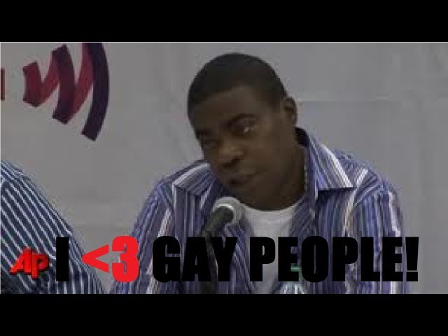 Homophobe Tracy Morgan Really Loves the Gays, LOL