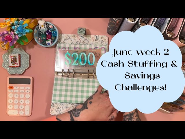Cash Stuffing June Wk 2 | $395 | Savings Challenges | Aussie Cash Stuffing | Debt Journey |Budgeting