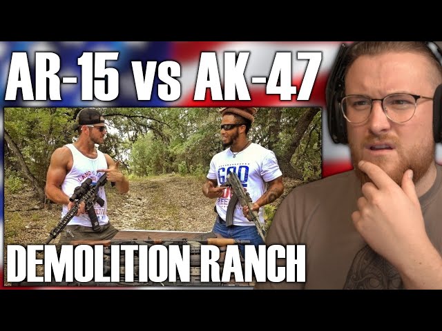 Royal Marine Reacts To AR15 vs AK47, Which is Better???
