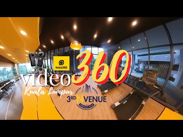 360° VR  Video Tour Gym Located In Level 2 Neu Suites @ 3rdnvenue Embassy Row Ampang