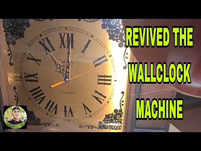 REVIVED THE WALLCLOCK MACHINE@ALVIN WATCHIADOR VLOG