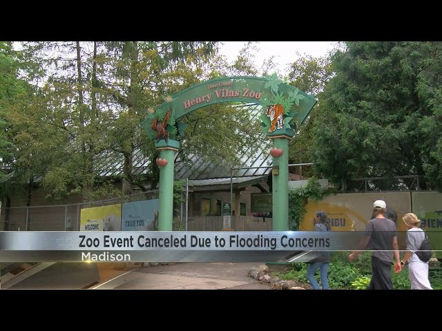 Henry Vilas Zoo cancels fundraising event due to flooding concerns
