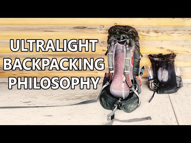 Ultralight Backpacking Tips - One Easy Step