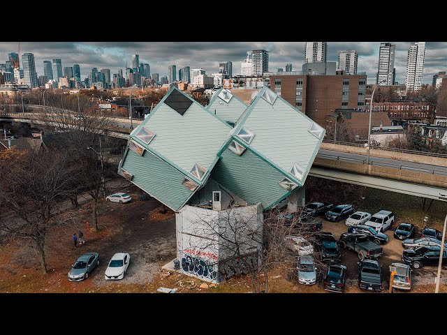 Inside Toronto's ICONIC 90's Cube Homes! You Won't Believe What's Inside!