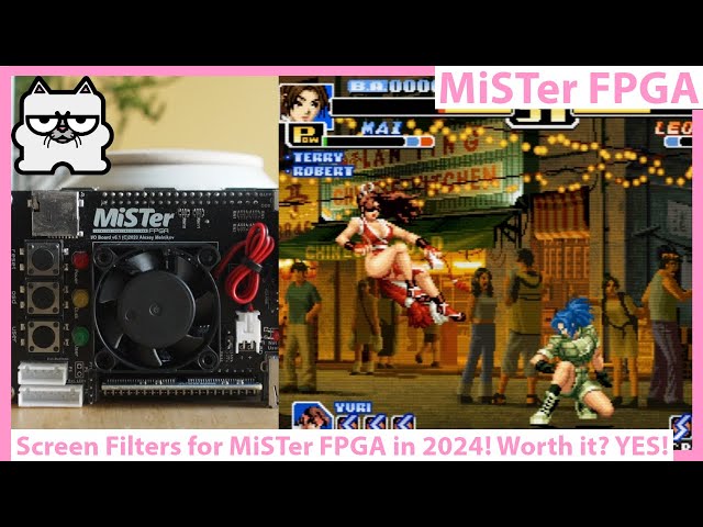 MiSTer FPGA and Screen Filters in 2024! Scanlines, Shadowmasks and More! Do You Need a CRT TV Still?