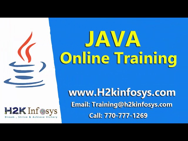 Practical Example Of Constructor In Java part -1| Java Training Videos | JAVA Online Classes