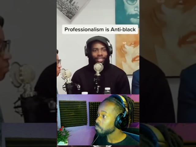 HE said being PROFESSIONAL is ANTI BLACK #shorts #funny #black