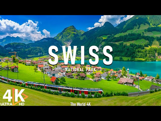 Swiss National Park 4K UHD • Land of Unspoiled Alpine Beauty • Relaxation Film, Calming Music