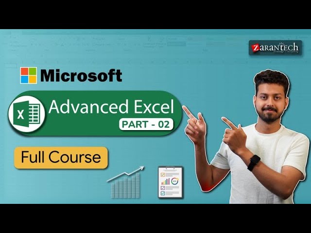 Microsoft Advanced Excel Full Course | ZaranTech