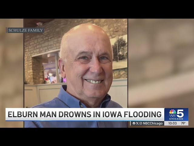 Man dies after RAGING Iowa floodwaters swept his truck away