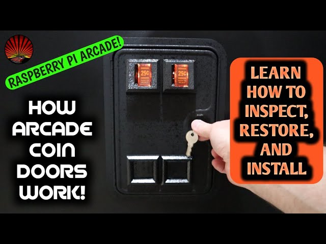 Arcade Coin Doors! How they work, how to inspect/restore them, and install into your cabinet!  Ep#10