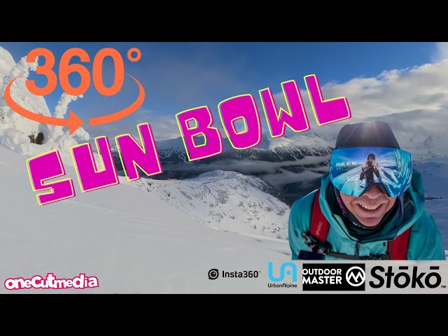 Sun Bowl at WhistlerBlackcomb in 360 Virtual Reality: OneCutMedia brings you best skiing experience!