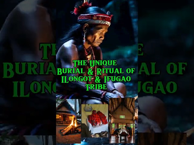 Unique Burial Practices of the ILongot and Ifugao Peoples #shorts