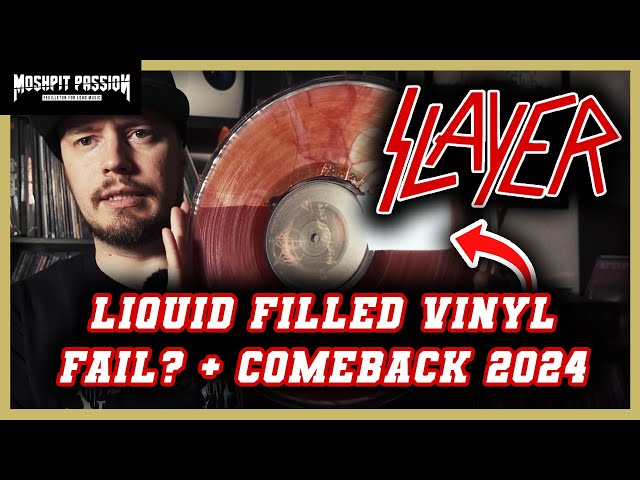 SLAYER liquid filled vinyl FAIL? | Show no Mercy 2024 | #germanvinylcommunity | vinyl | Reunion
