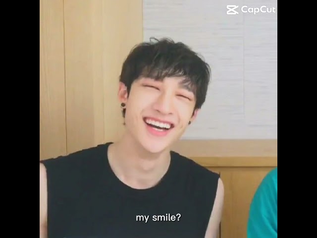 Yeah Chan! Your smile 💕💕💕
