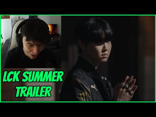 LCK Production Always Hits | Caedrel Reacts To LCK Summer Trailer