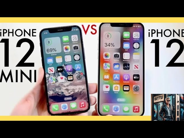 iPhone 12 mini vs iPhone 12 - Which Should You Choose? Bittu Gadget No 1|#bittugadgetno1