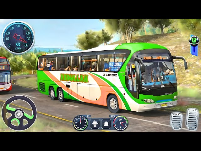 City Coach Bus Driving Simulator - Real Euro Bus Driver 3D - Android GamePlay