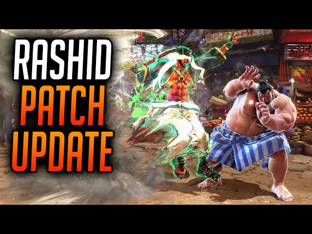 Street Fighter 6 New Patch! Rashid Bug, Drive Rush Buffs & Balance Changes