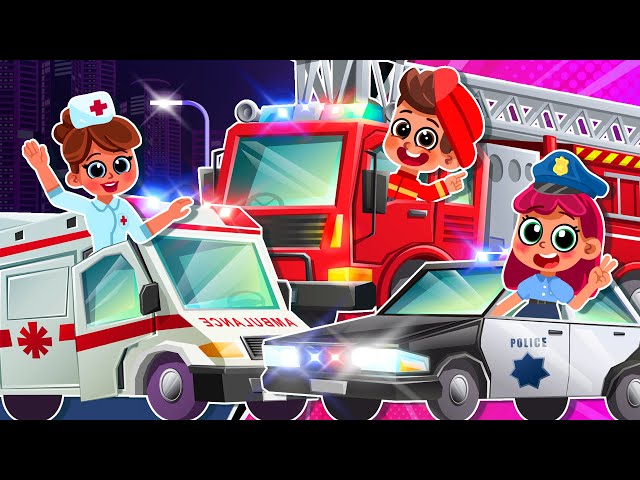 Rescue Team Kids Song | Kids Songs & Nursery Rhymes by Comy Zomy
