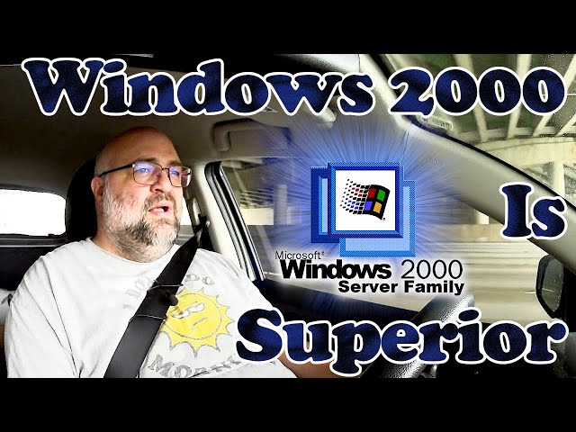 Windows 2000 Is The Best Windows...Even Compared to Windows 7 - Rollin' Rambles - Jody Bruchon Tech