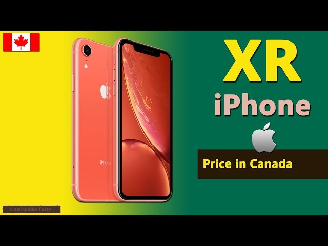 iPhone XR price in Canada | Apple iPhone XR specs, price in Canada