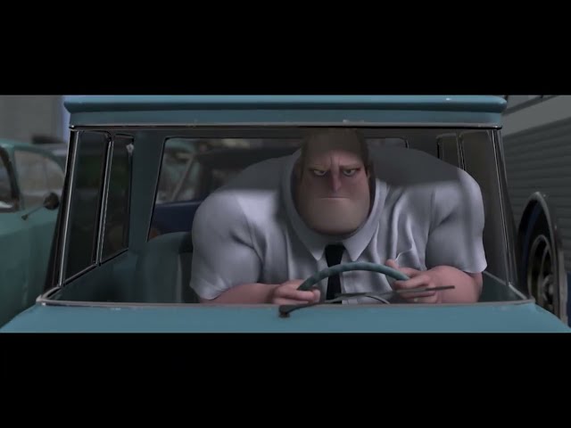 The Incredibles: "Bob in Traffic" Deleted Scene RESTORED