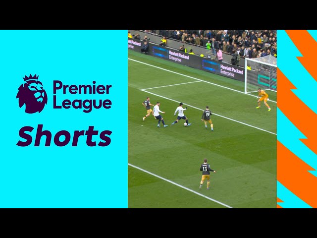 Son Heung-min finishes Spurs team goal #shorts