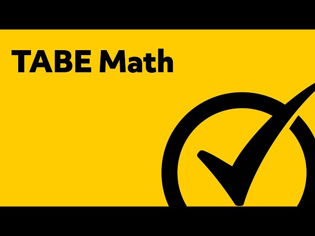 Free TABE Test Study Guide - Math Practice