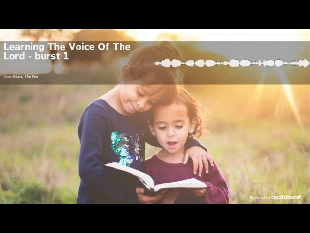 Learning The Voice Of The Lord