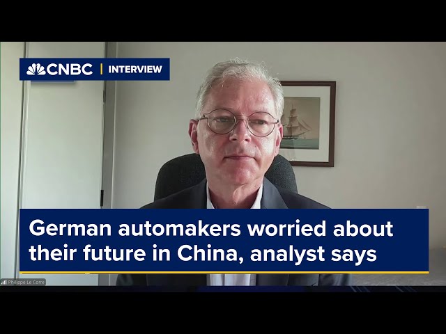 German automakers worried about their future in China, analyst says
