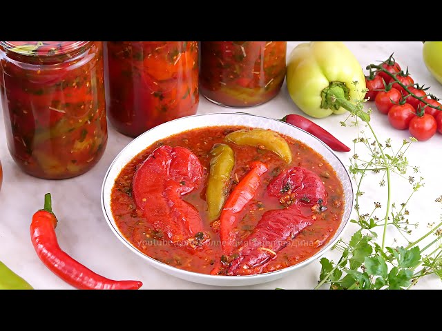 🍅🌶Ахоржак (АППЕТИТка) - Аджика по-армянски или острый перец в томатном соусе!