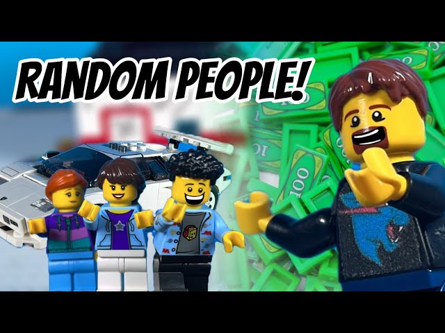 I Challenged Random People! (Lego MrBeast)