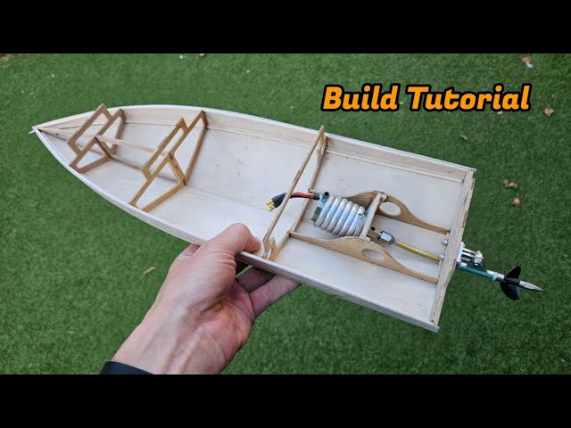 How to build a fast rc boat: beginners guide part 1