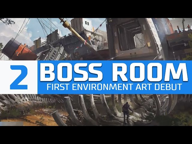 Boss Room 2: First Environment Art Debut: The Boneyard