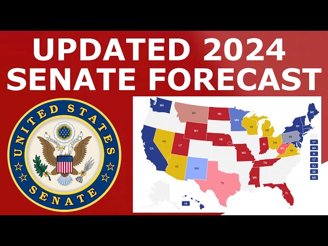 Updated 2024 Senate Map Prediction (March 5, 2024)