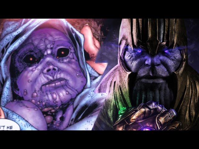Marvel's Greatest Villain Revealed "Thanos" The Origins of the Mad Titan |