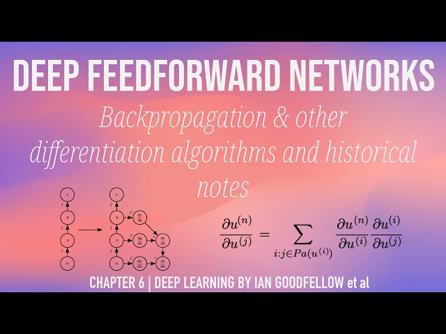 On Deep Learning by Ian Goodfellow et al: Understanding Backpropagation | Chapter 6