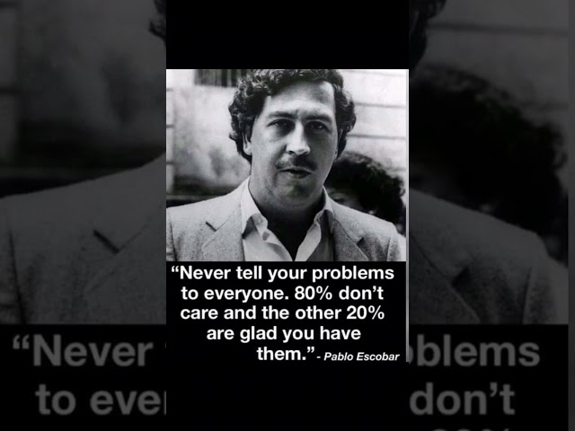 Pablo Escobar -quotes#shorts #pabloescobar #escobar #narcos